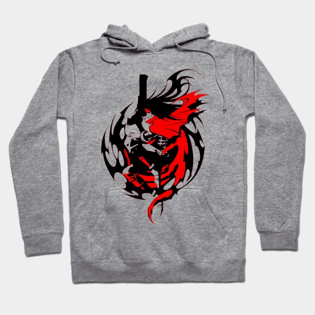 Vincent Valentine Final Fantasy Hoodie by OtakuPapercraft